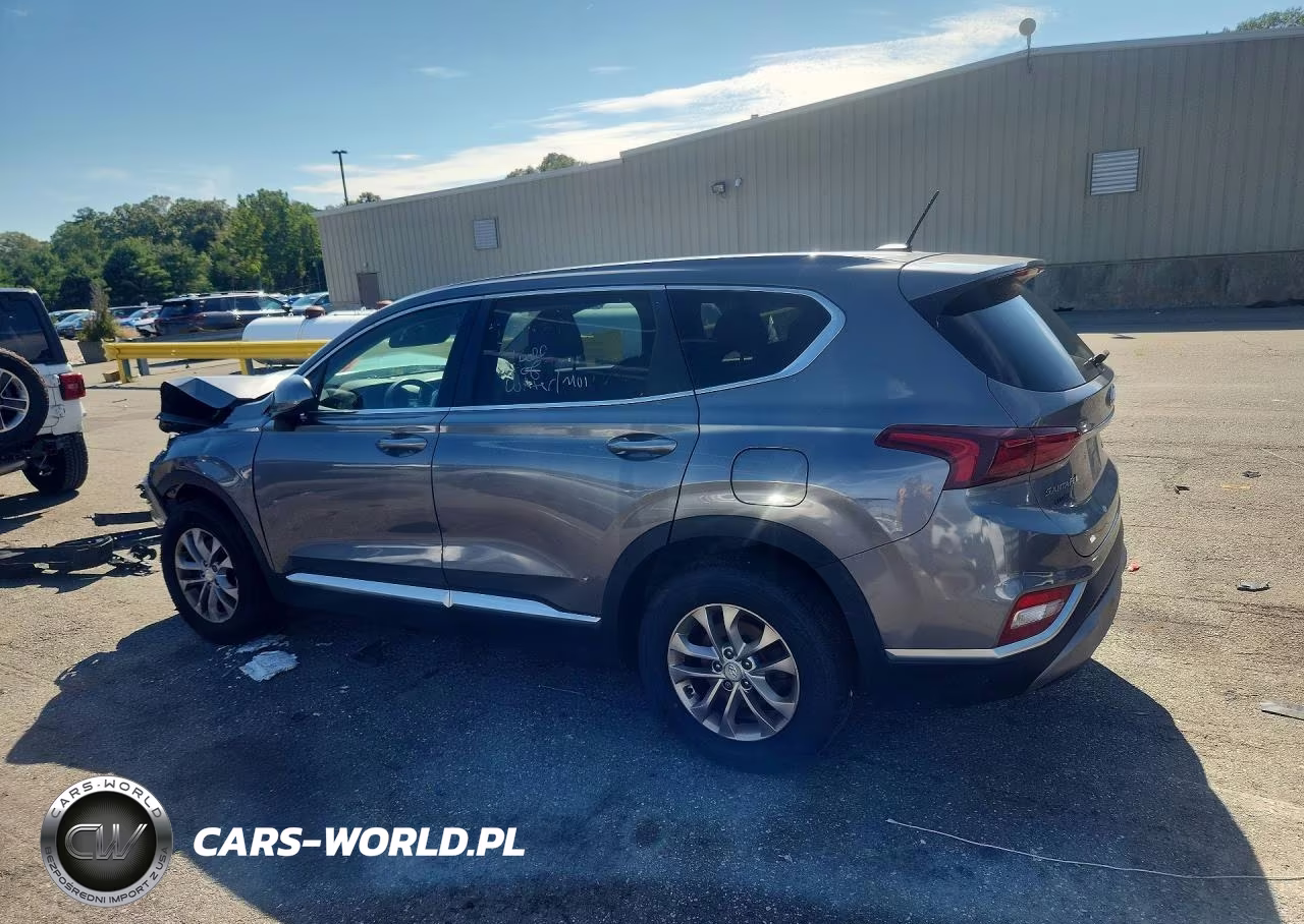2019 Hyundai Santa Fe Se VIN:5NMS2CAD9KH057015 - 2
