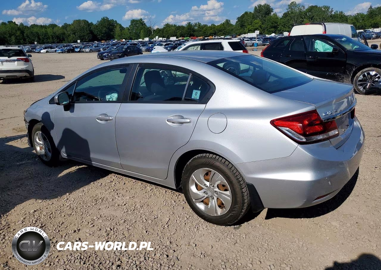 2014 Honda Civic Lx VIN:2HGFB2F52EH542756 - 2