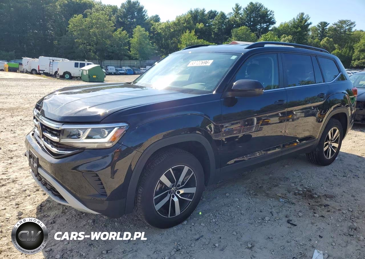 2023 Volkswagen Atlas Se VIN:1V2LP2CA3PC544797 - 1