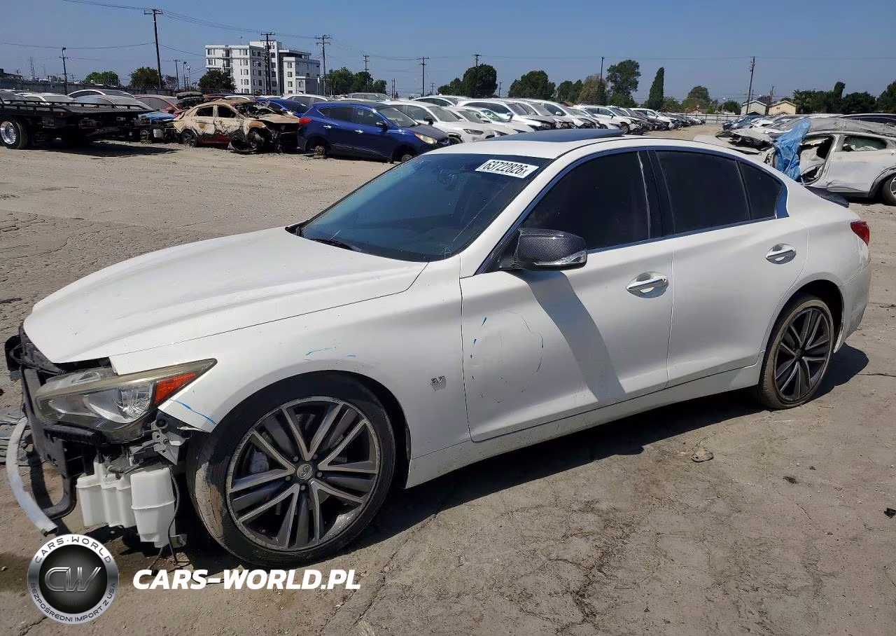 2015 Infiniti Q50 Sport VIN:JN1BV7AP7FM334593 - 1