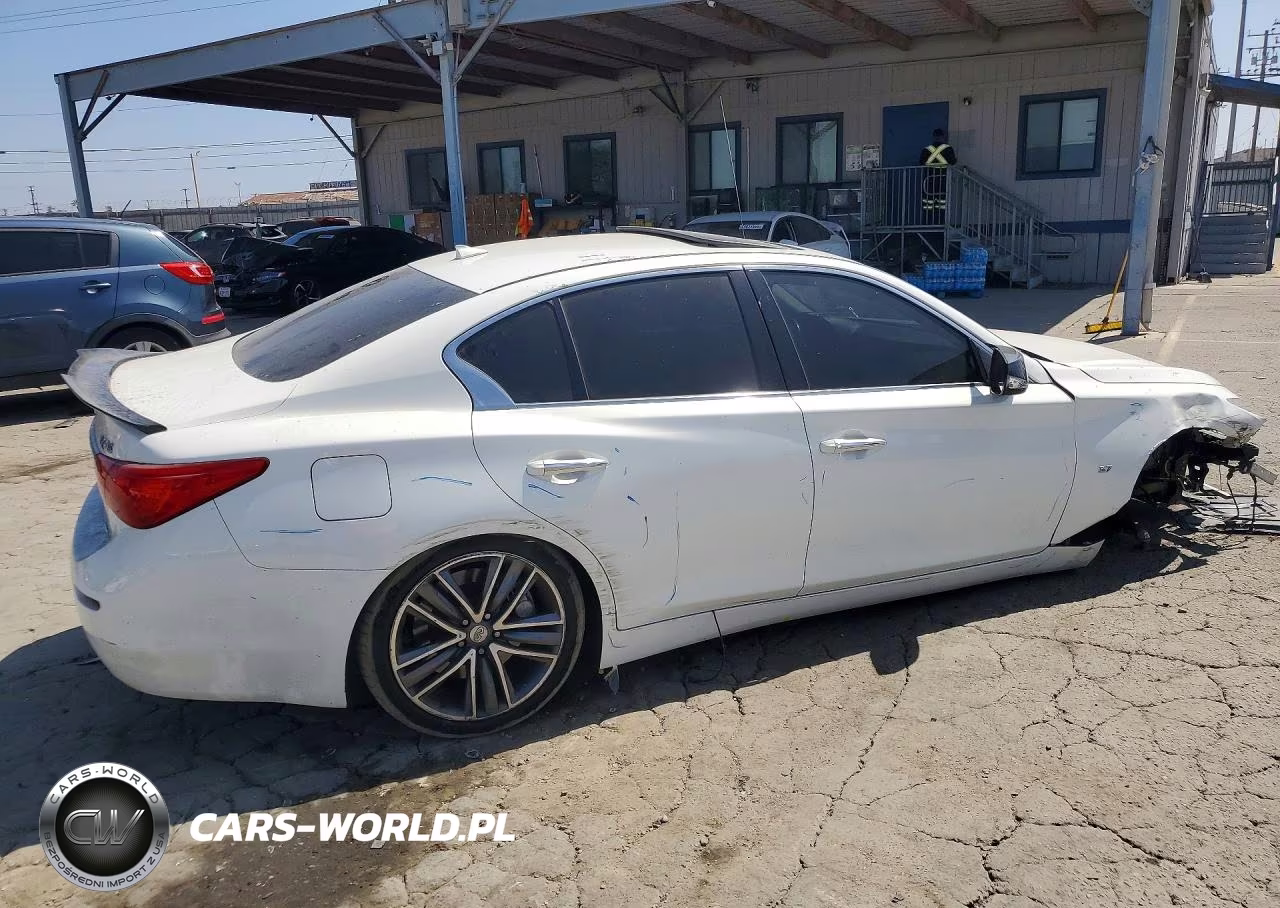 2015 Infiniti Q50 Sport VIN:JN1BV7AP7FM334593 - 3