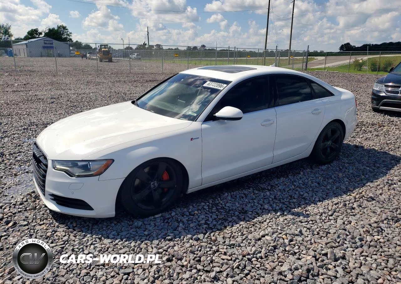 2012 Audi A6 Premium Plus VIN:WAUGGAFC7CN034278 - 1