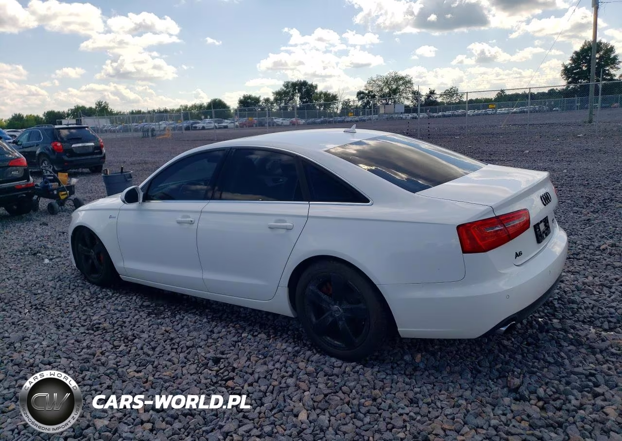 2012 Audi A6 Premium Plus VIN:WAUGGAFC7CN034278 - 2