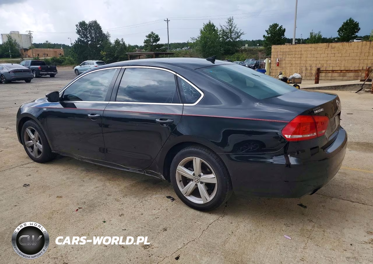 2014 Volkswagen Passat S VIN:1VWAT7A34EC031302 - 2