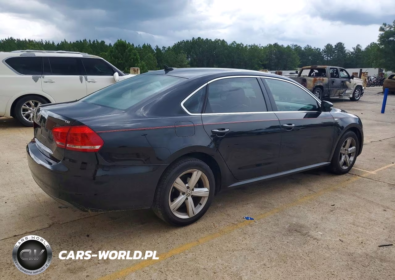 2014 Volkswagen Passat S VIN:1VWAT7A34EC031302 - 3