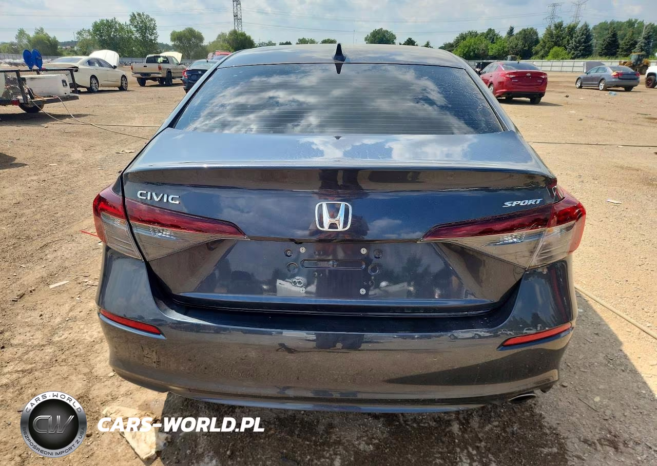 2025 Honda Civic Sport VIN:2HGFE2F58SH538410 - 6