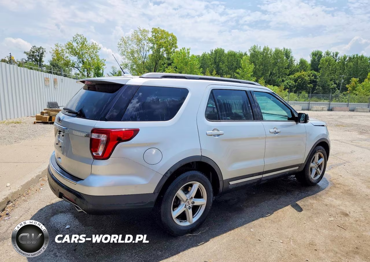 2018 Ford Explorer Xlt VIN:1FM5K7D88JGC25408 - 3