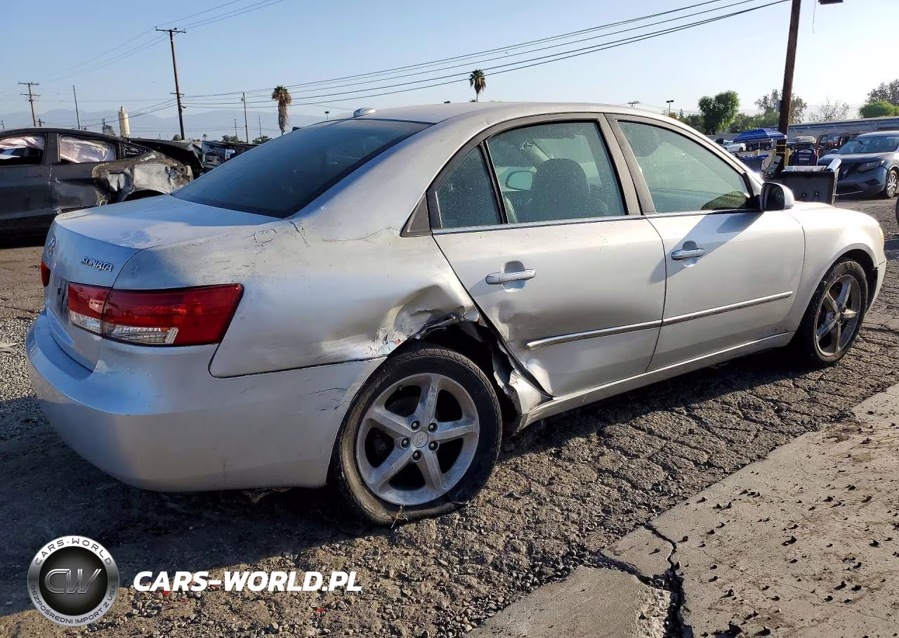 2008 Hyundai Sonata Se VIN:5NPEU46C98H335436 - 3