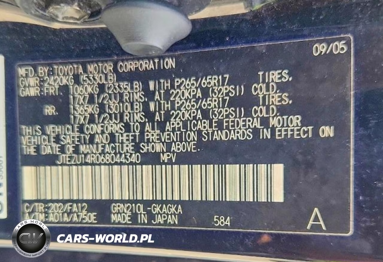 2006 Toyota 4Runner Sr5 VIN:JTEZU14R068044340 - 13