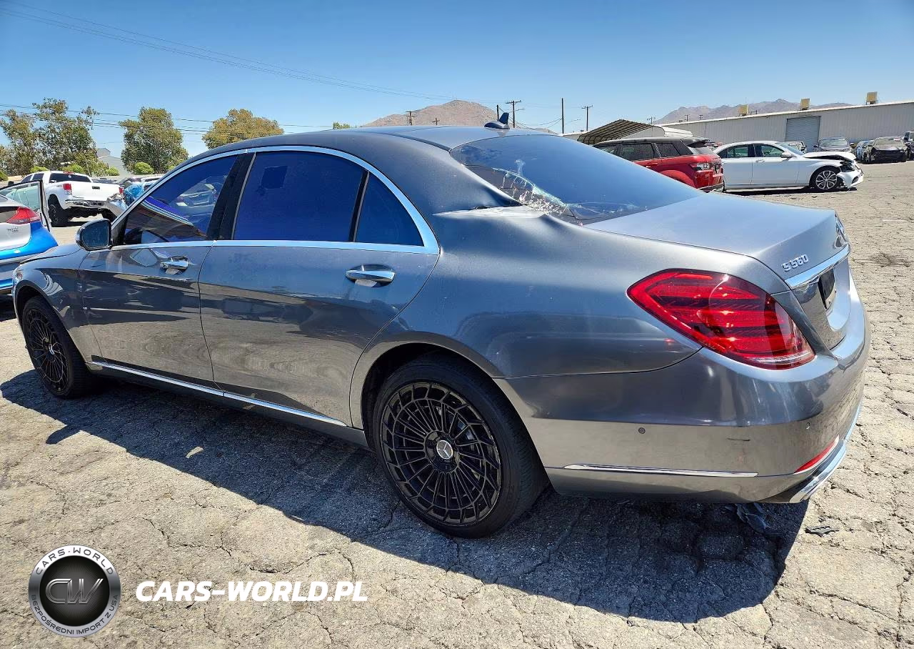2020 Mercedes-Benz S 560 VIN:W1KUG8DB4LA566853 - 2