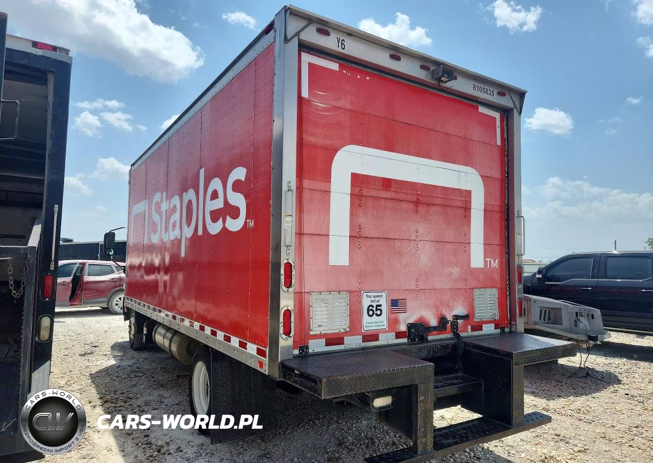 2018 Hino 195 Box Truck VIN:JHHSDM2H5JK006287 - 2