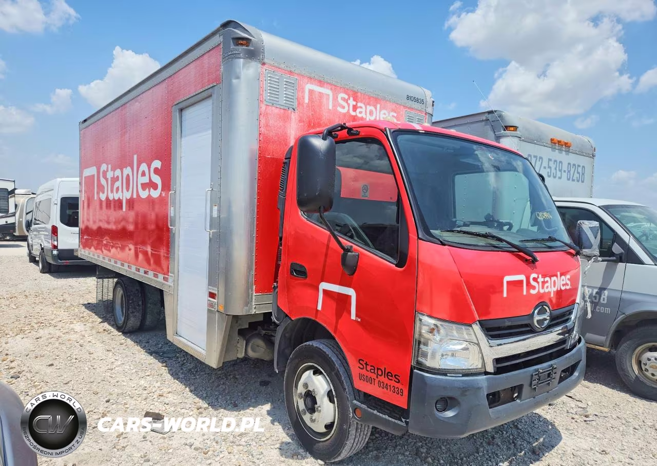 2018 Hino 195 Box Truck VIN:JHHSDM2H5JK006287 - 4
