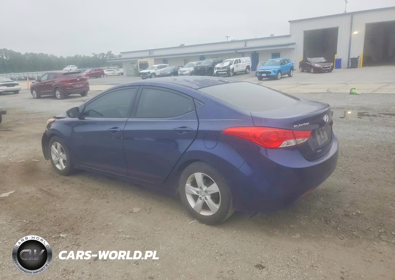2013 Hyundai Elantra Gls VIN:5NPDH4AE1DH209770 - 2