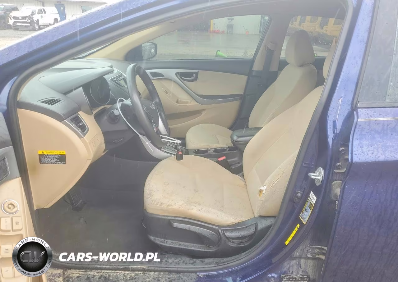 2013 Hyundai Elantra Gls VIN:5NPDH4AE1DH209770 - 7