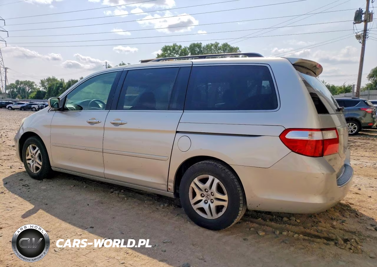 2007 Honda Odyssey Exl VIN:5FNRL38657B123166 - 2