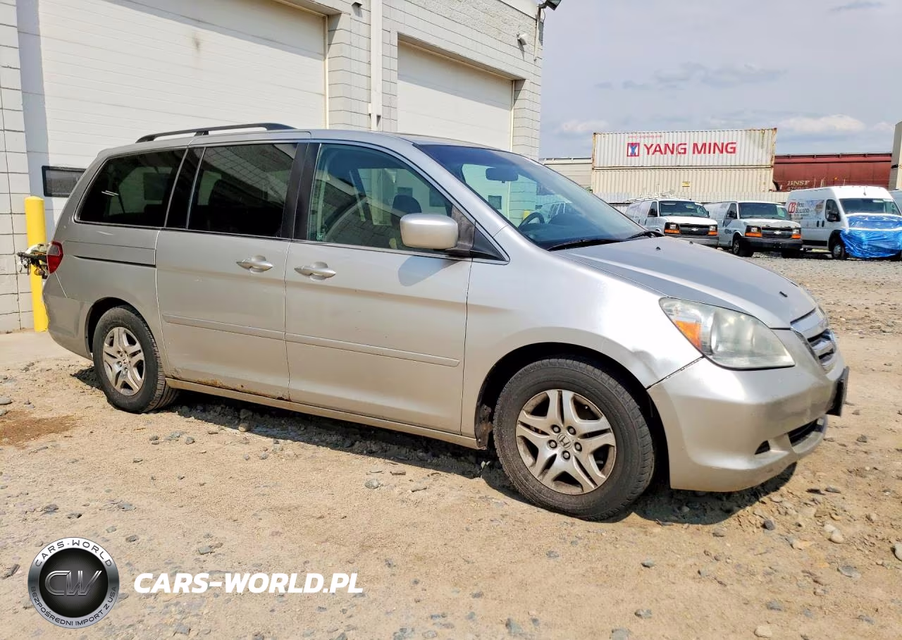 2007 Honda Odyssey Exl VIN:5FNRL38657B123166 - 4