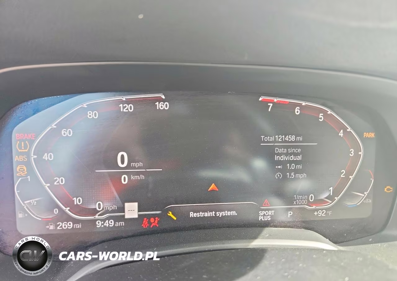 2020 BMW X5 Sdrive 40I VIN:5UXCR4C07L9B83209 - 9