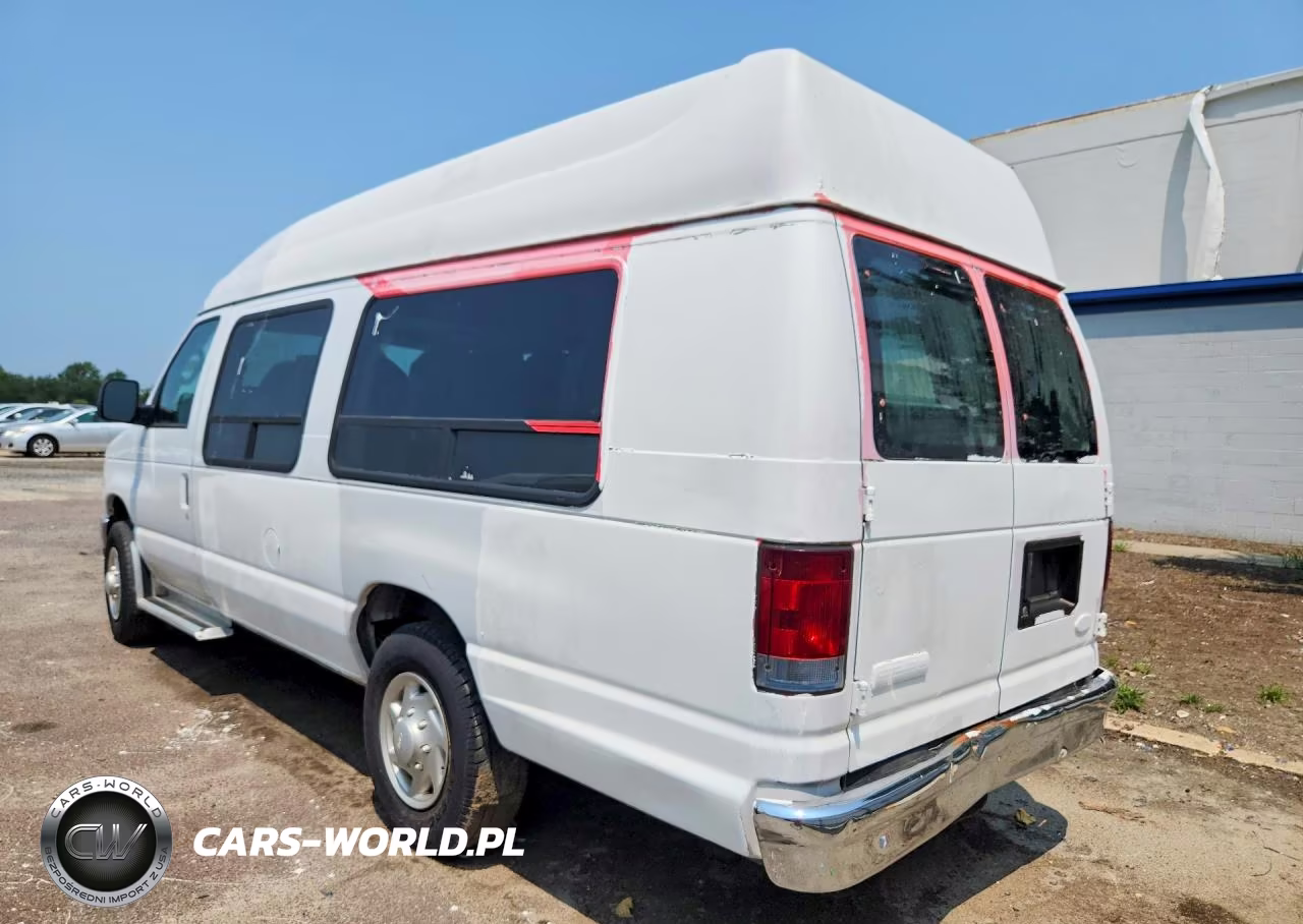 2008 Ford Econoline E250 Van VIN:1FTNS24W18DB51489 - 2