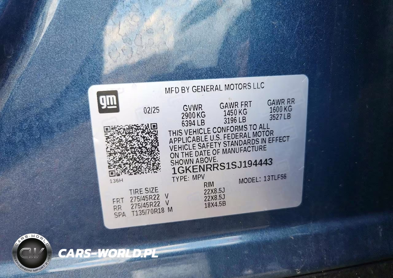 2025 GMC Acadia Denali VIN:1GKENRRS1SJ194443 - 12