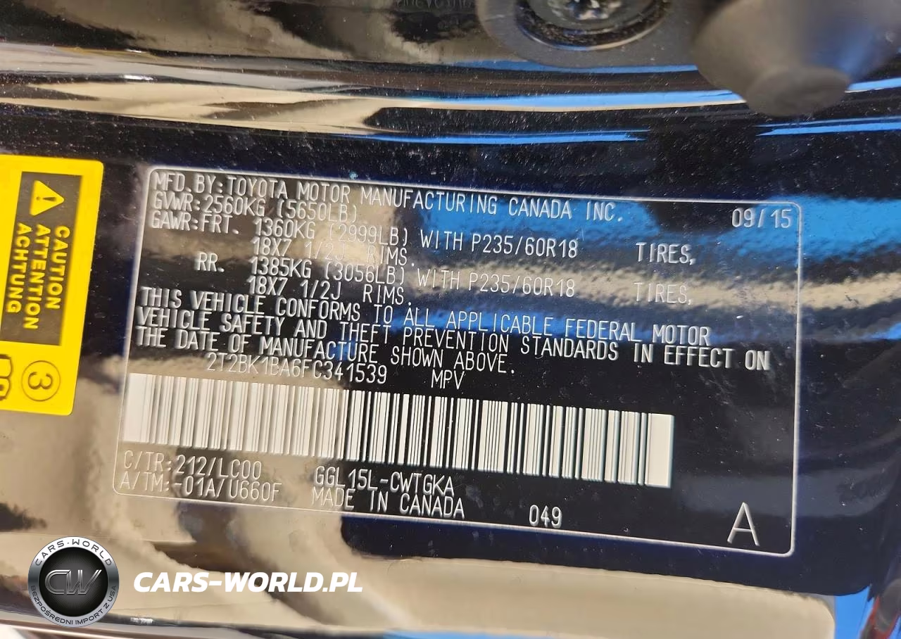 2015 Lexus Rx 350 Base VIN:2T2BK1BA6FC341539 - 14