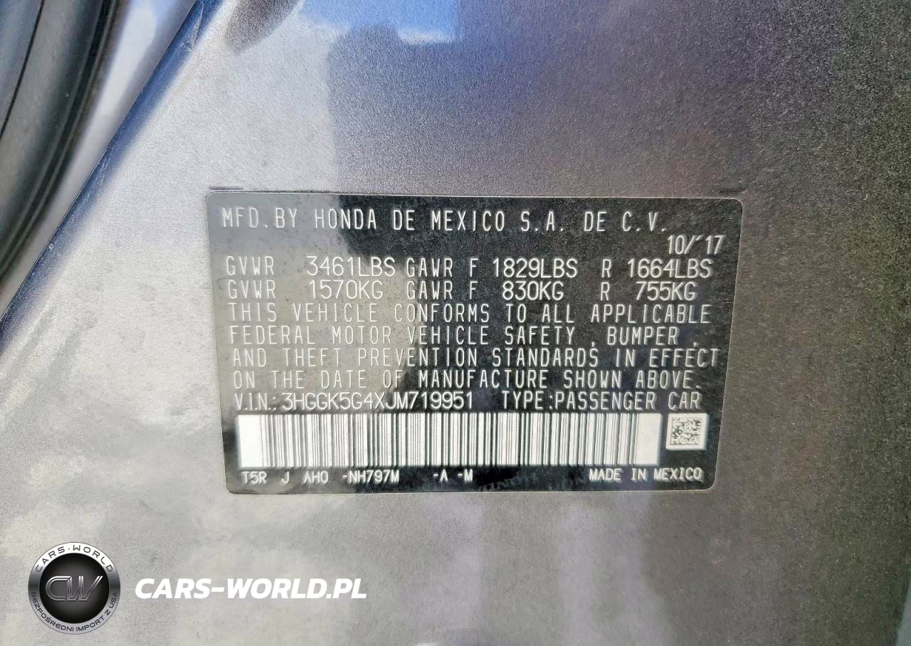 2018 Honda Fit Lx VIN:3HGGK5G4XJM719951 - 13