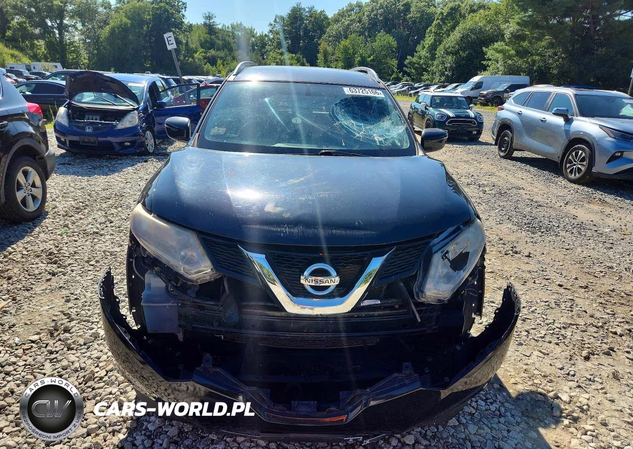 2016 Nissan Rogue Sv VIN:KNMAT2MV9GP647298 - 5
