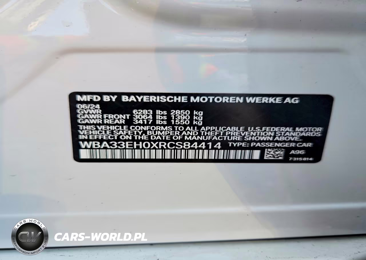 2024 BMW 740 Xi VIN:WBA33EH0XRCS84414 - 12