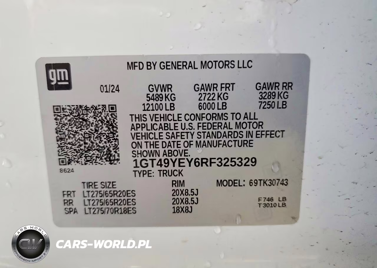 2024 GMC Sierra K3500 Denali Ultimate VIN:1GT49YEY6RF325329 - 13