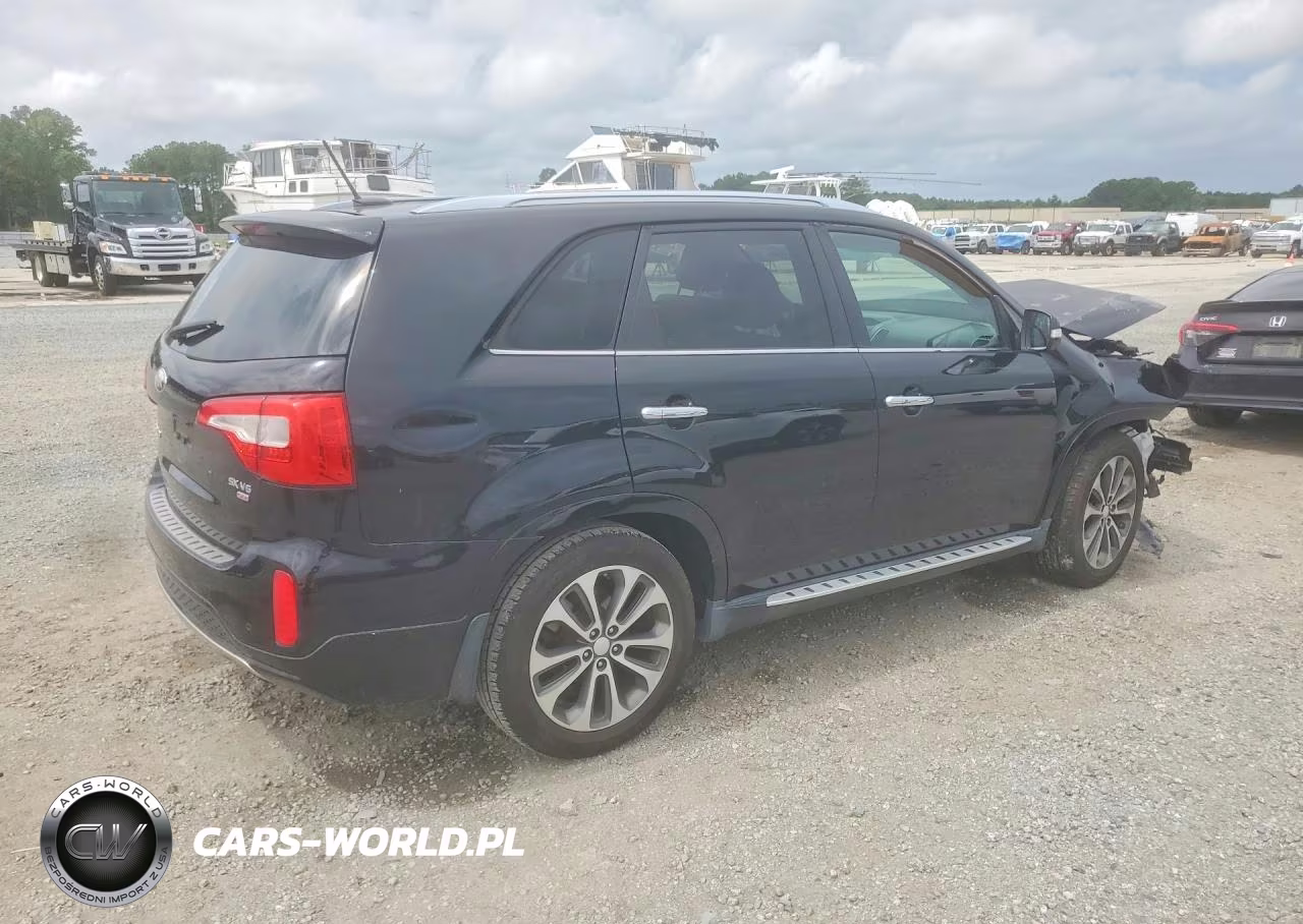 2014 Kia Sorento Sx VIN:5XYKW4A79EG463007 - 3