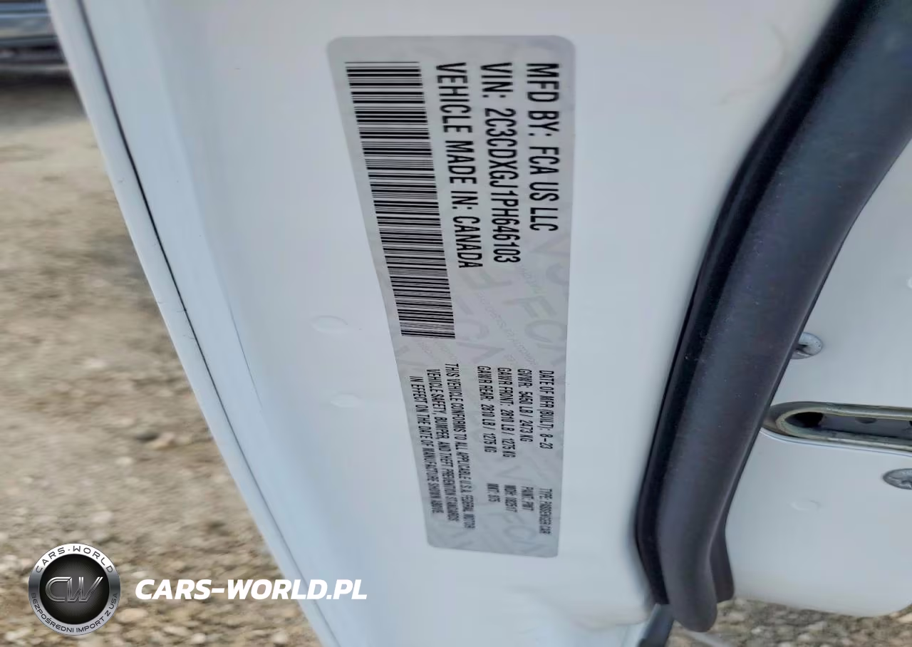 2023 Dodge Charger Scat Pack VIN:2C3CDXGJ1PH646103 - 13