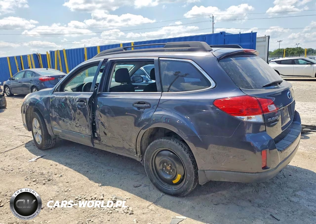 2012 Subaru Outback 2.5I VIN:4S4BRCAC8C3289846 - 2