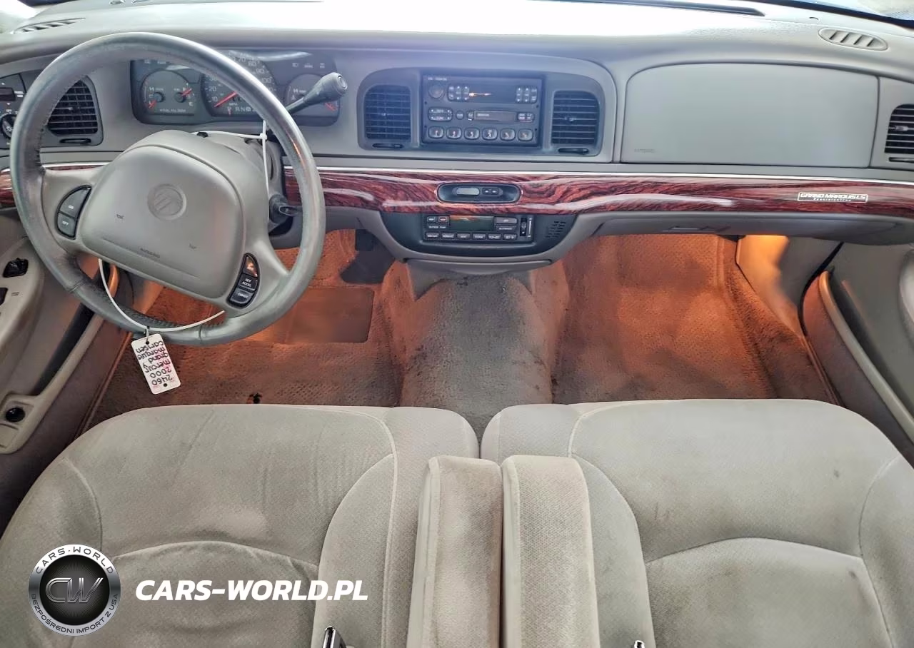 2000 Mercury Grand Marquis Ls VIN:2MEFM75W7YX636530 - 8