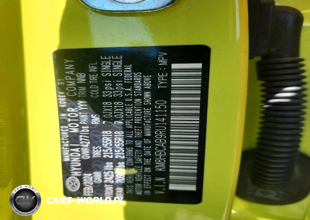 2024 Hyundai Kona Sel VIN:KM8HBCAB9RU141150 - 13