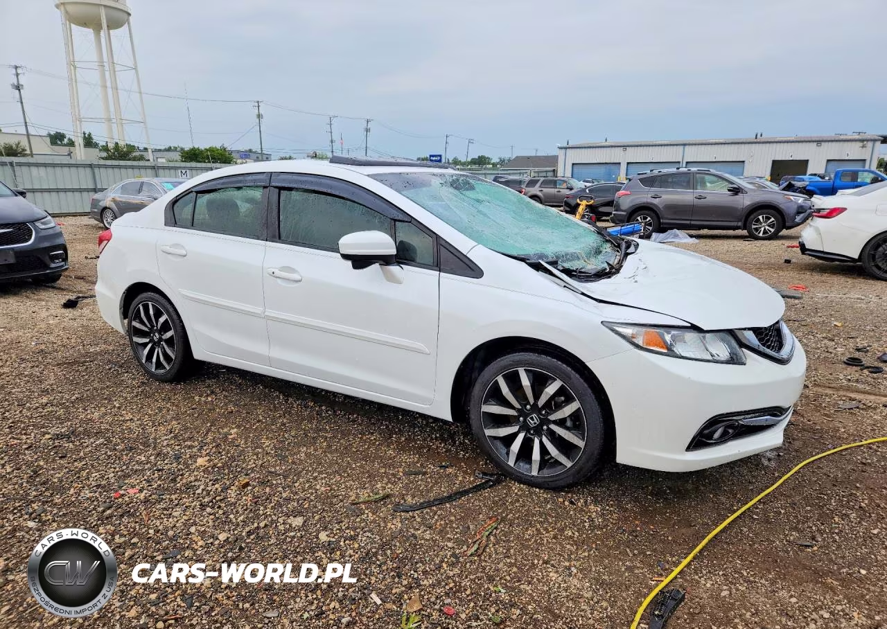 2015 Honda Civic Exl VIN:19XFB2F95FE002851 - 4
