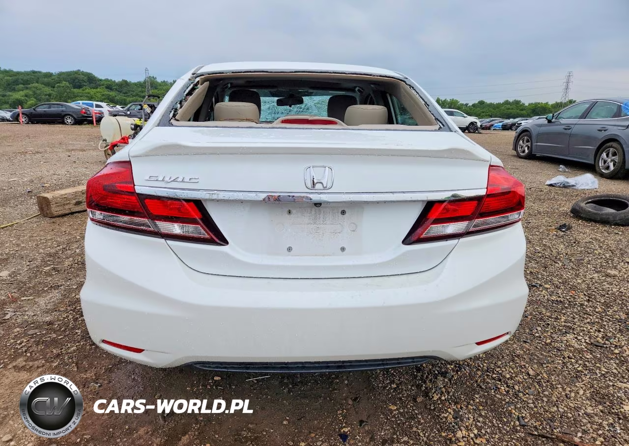 2015 Honda Civic Exl VIN:19XFB2F95FE002851 - 6