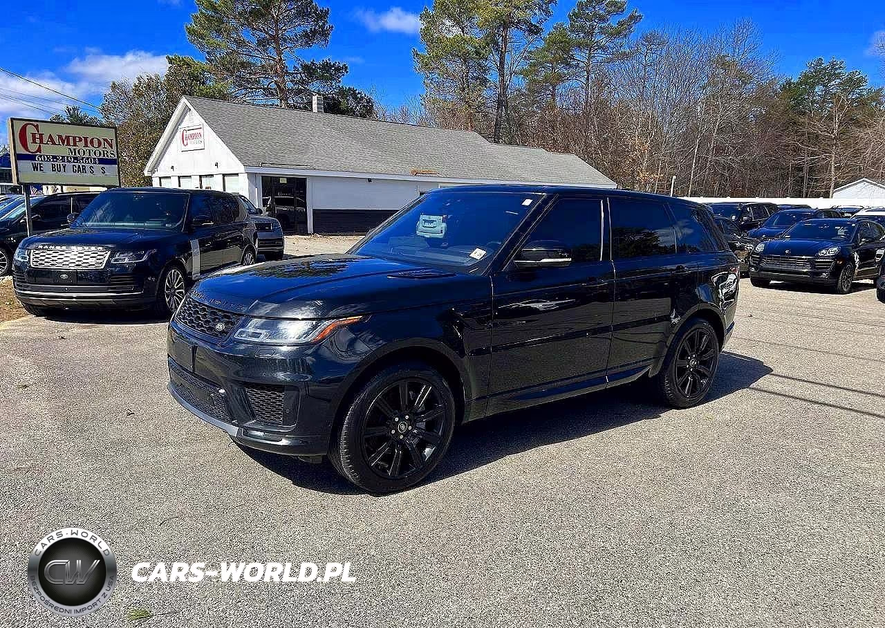 2021 Land Rover Range Rover Sport Hse Silver Edition VIN:SALWR2SUXMA785034 - 2