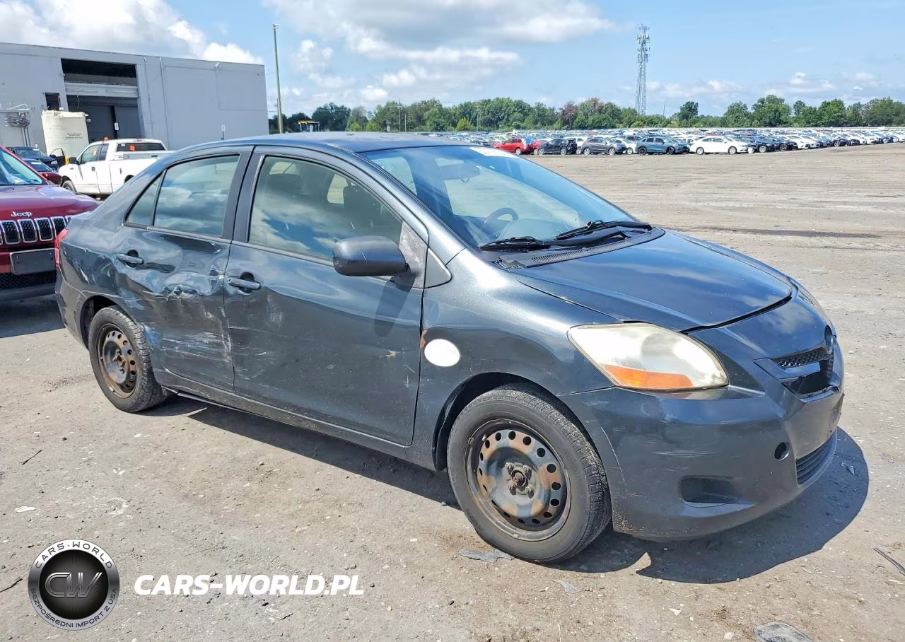 2008 Toyota Yaris Base VIN:JTDBT923481244574 - 4