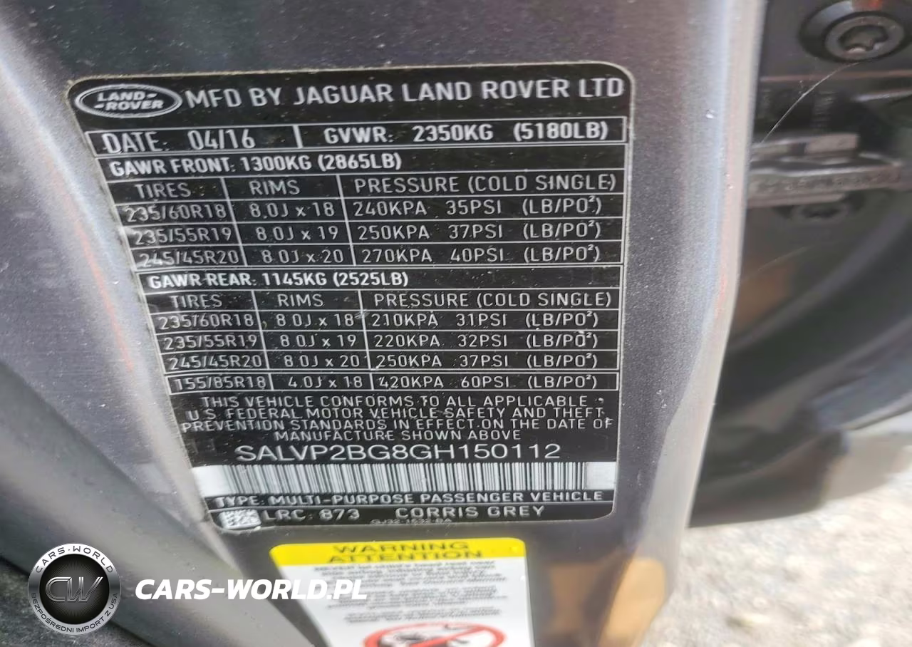2016 Land Rover Range Rover Evoque Se VIN:SALVP2BG8GH150112 - 13