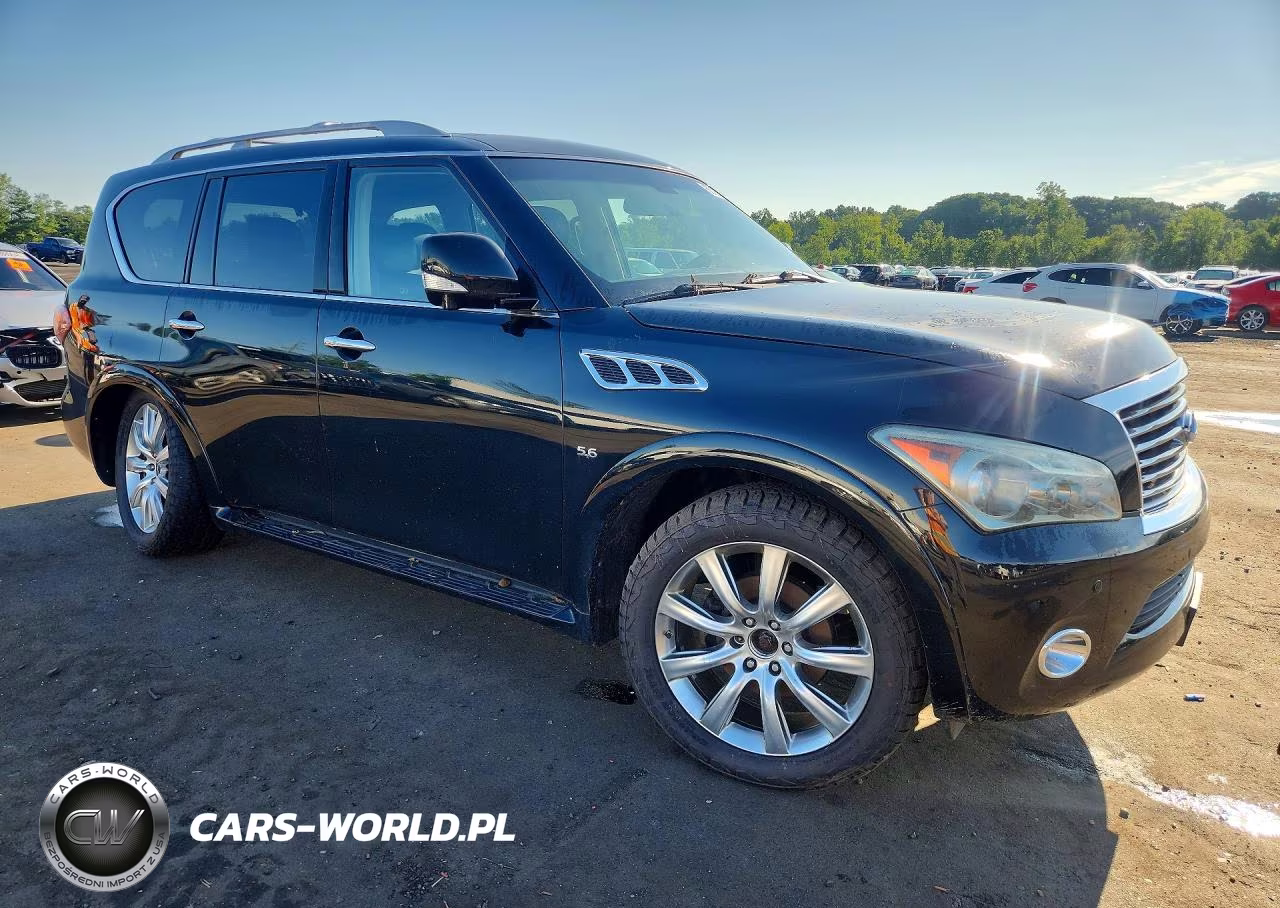 2014 Infiniti Qx80 Base VIN:JN8AZ2NEXE9061826 - 4