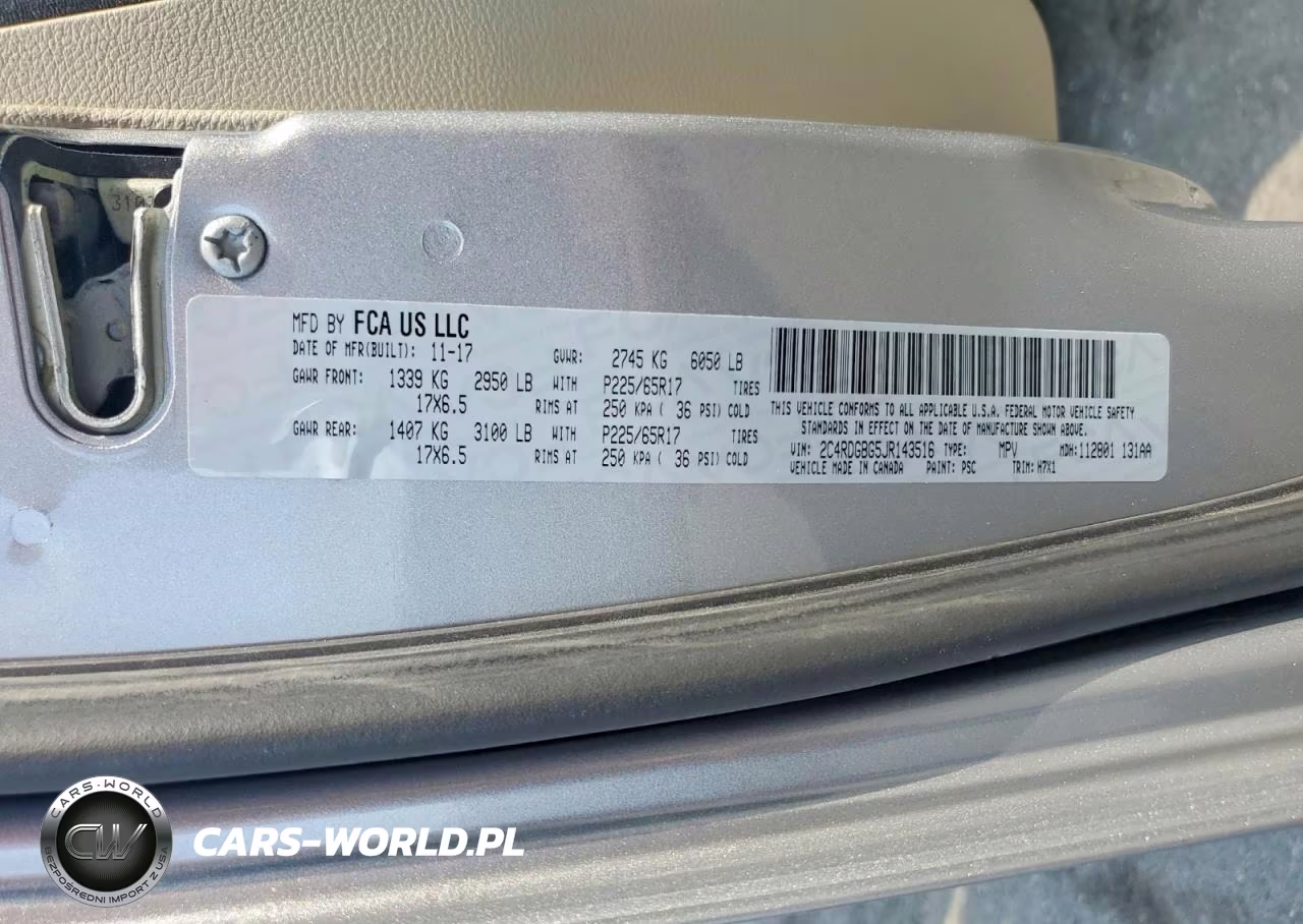 2018 Dodge Grand Caravan Se VIN:2C4RDGBG5JR143516 - 13