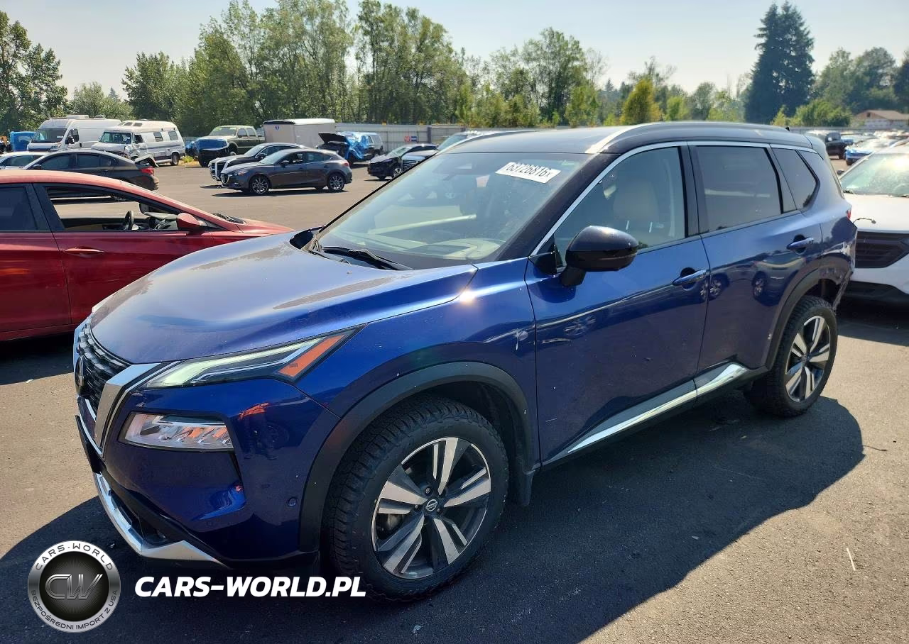 2021 Nissan Rogue Platinum VIN:JN8AT3DD0MW320470 - 1