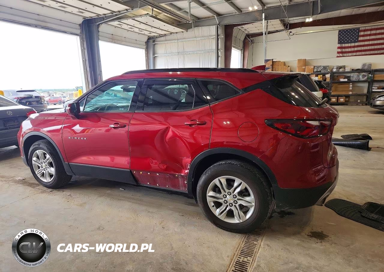 2019 Chevrolet Blazer 1Lt VIN:3GNKBBRAXKS668031 - 2