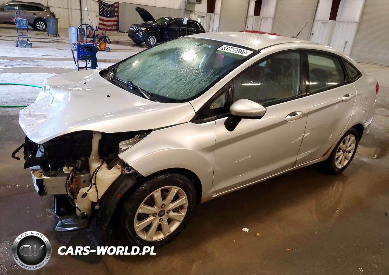 2013 Ford Fiesta Se VIN:3FADP4BJ1DM111191 - 1