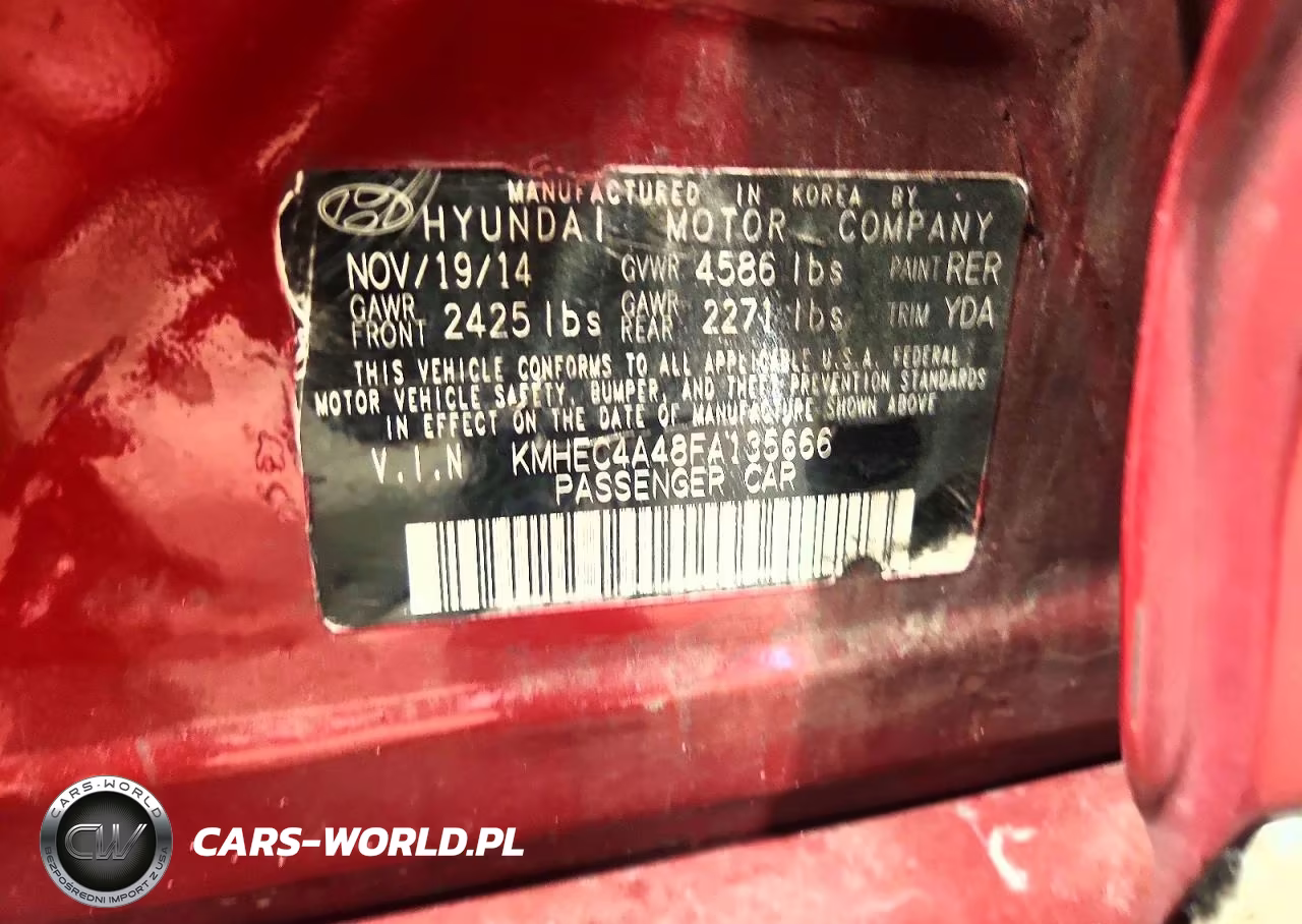2015 Hyundai Sonata Hybrid Limited VIN:KMHEC4A48FA135666 - 12
