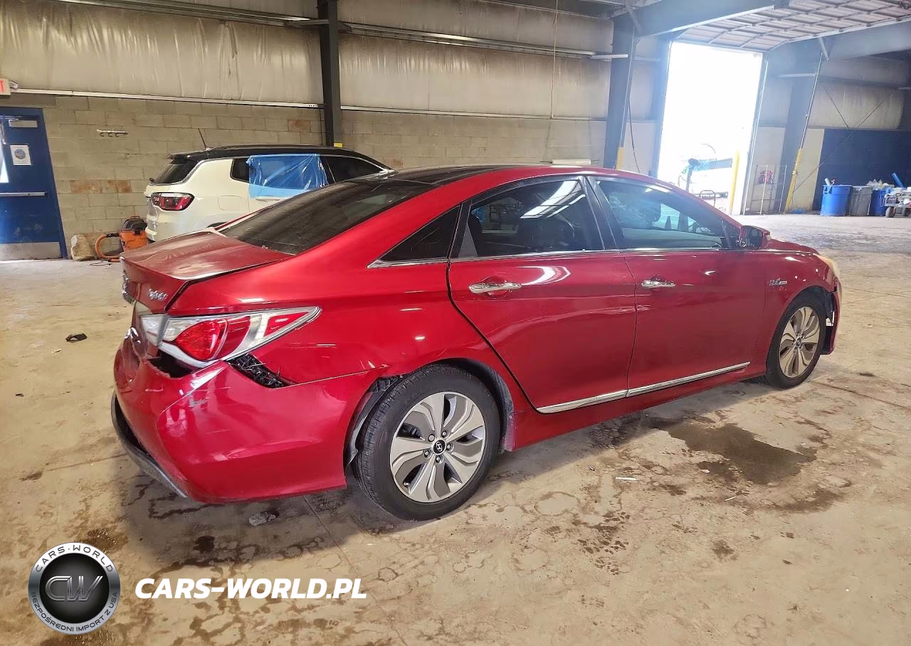 2015 Hyundai Sonata Hybrid Limited VIN:KMHEC4A48FA135666 - 3