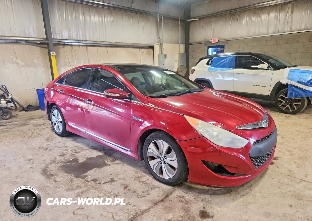 2015 Hyundai Sonata Hybrid Limited VIN:KMHEC4A48FA135666 - 4