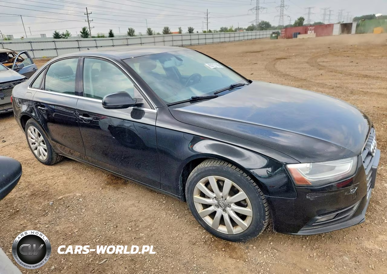 2013 Audi A4 Premium VIN:WAUBFAFLXDN029378 - 4
