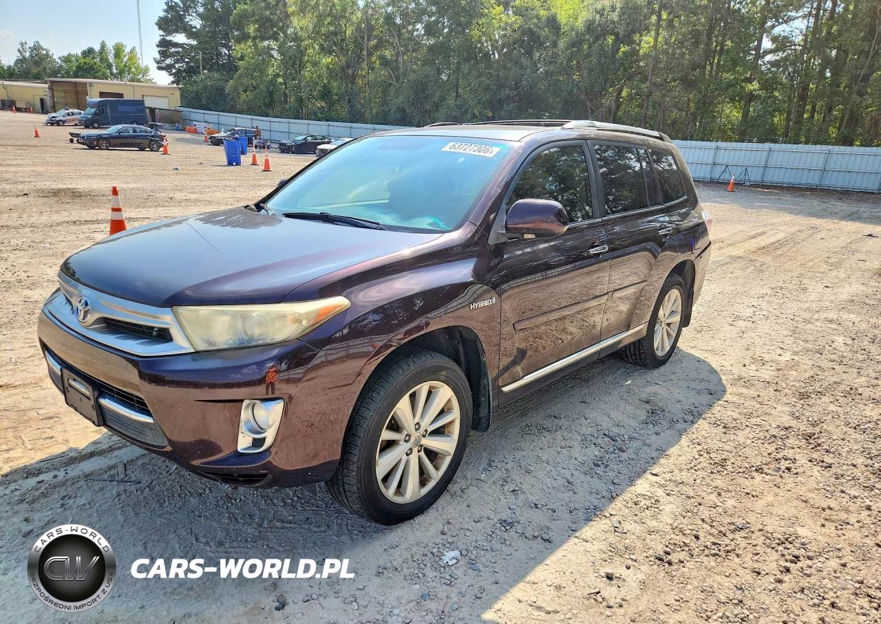 2012 Toyota Highlander Hybrid Limited VIN:JTEDC3EH0C2008645 - 1