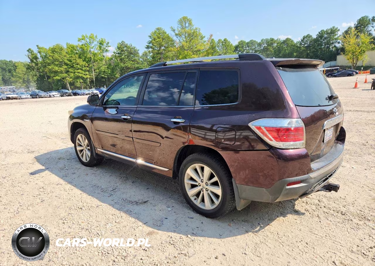 2012 Toyota Highlander Hybrid Limited VIN:JTEDC3EH0C2008645 - 2