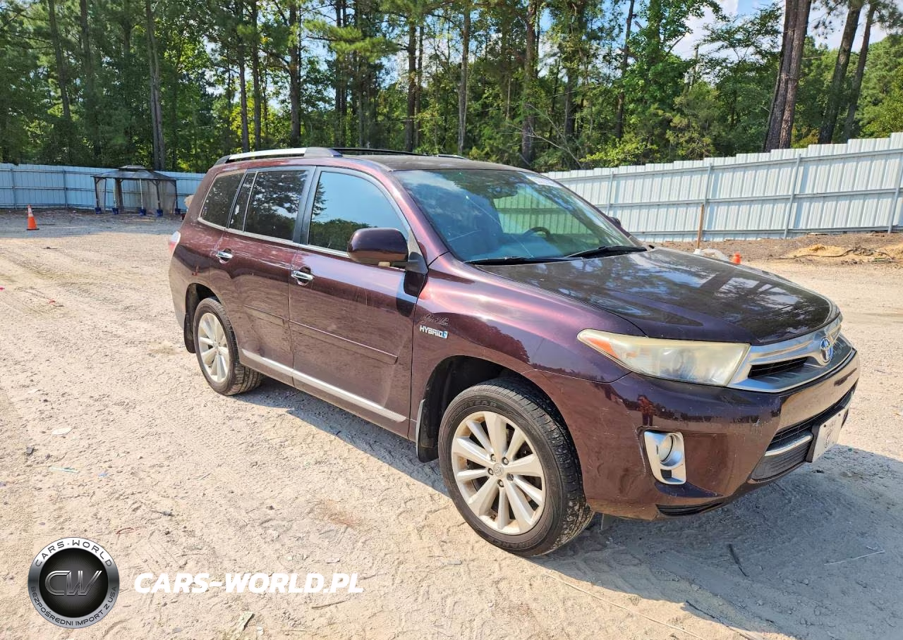 2012 Toyota Highlander Hybrid Limited VIN:JTEDC3EH0C2008645 - 4